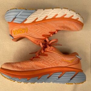 Hoka Gaviota 4 Running Shoes Shell Coral Peach Parfait Size 7